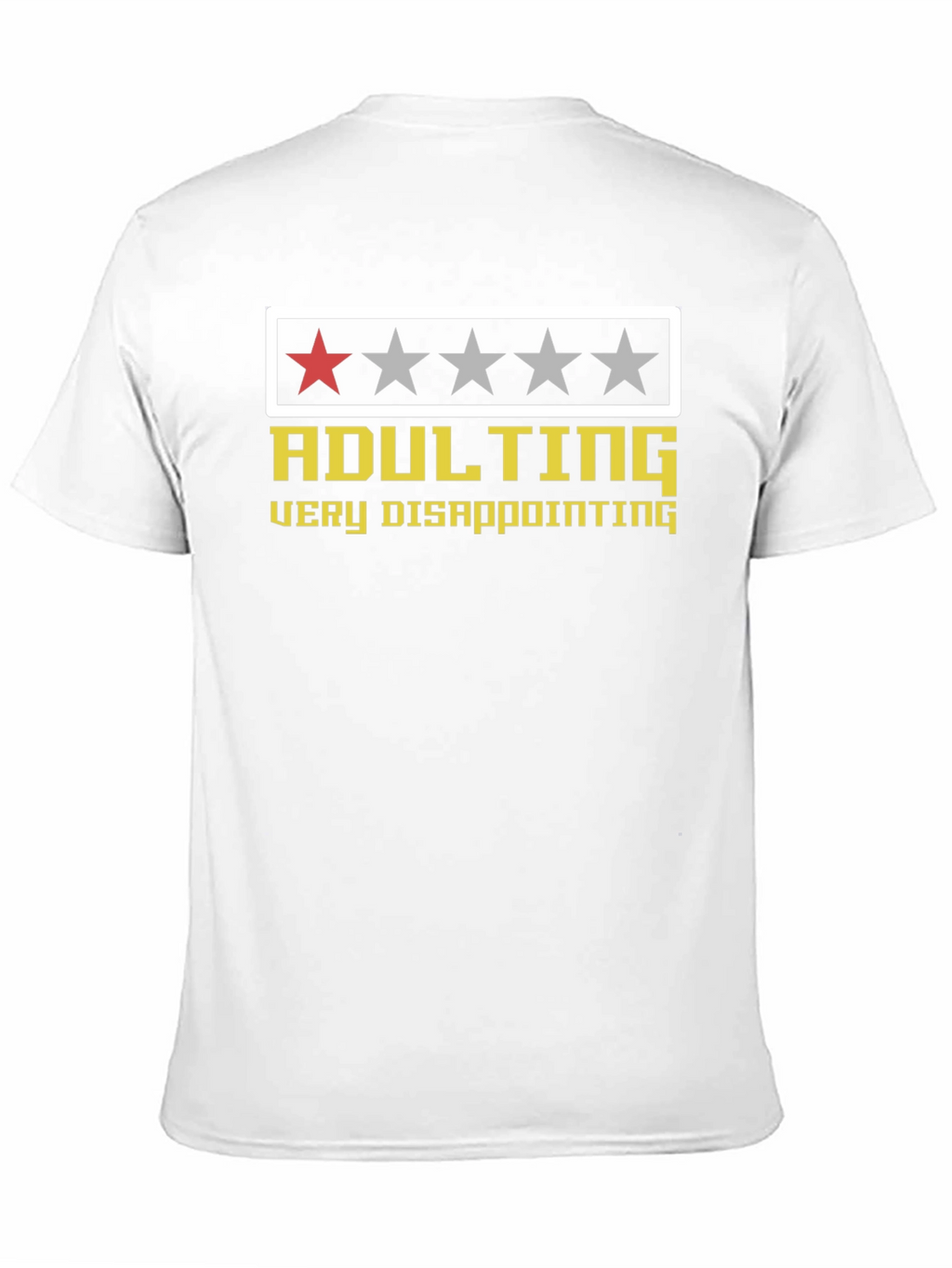 Adulting Very Disappointing Graphic Tee