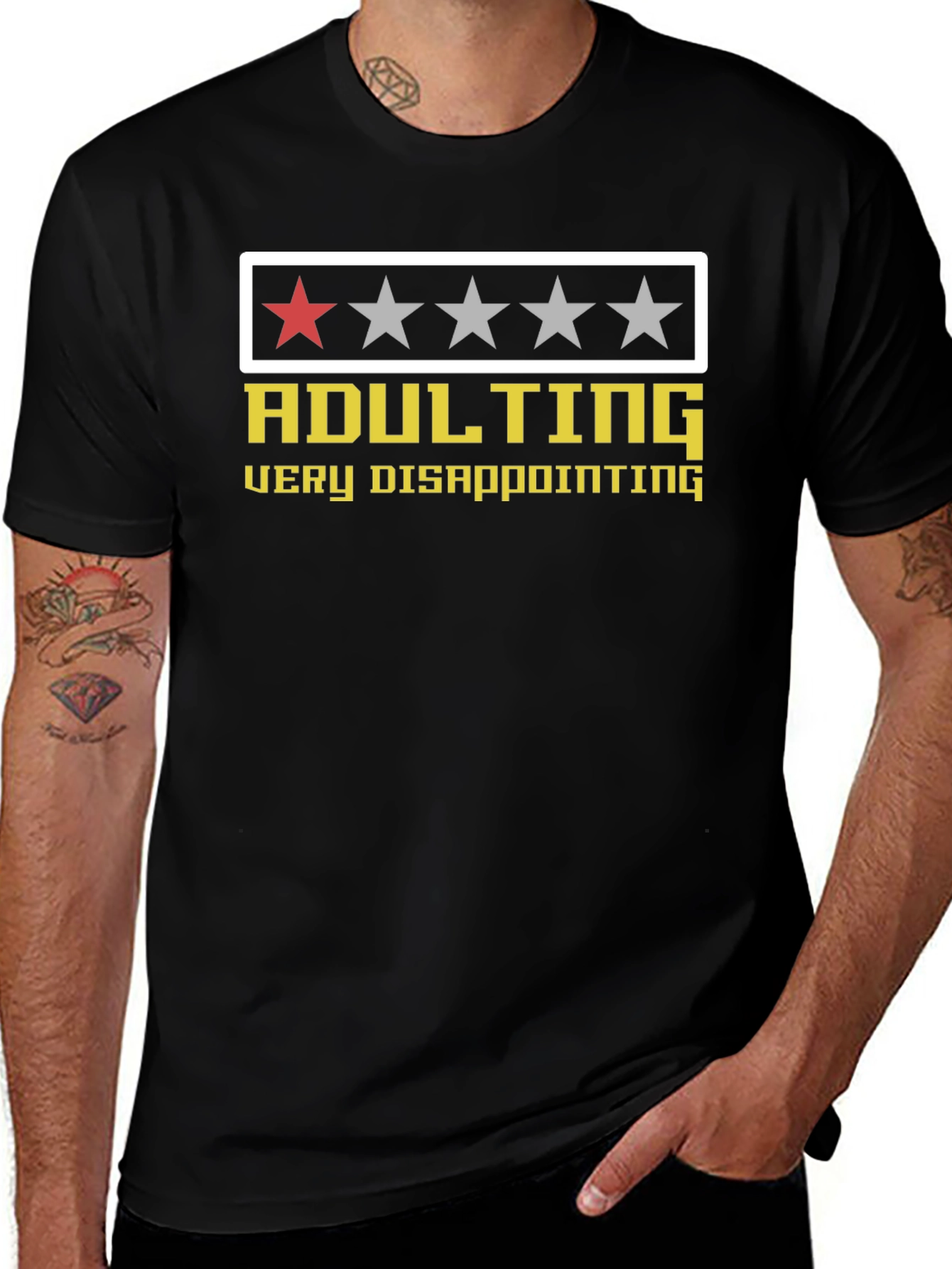 Adulting Very Disappointing Graphic Tee