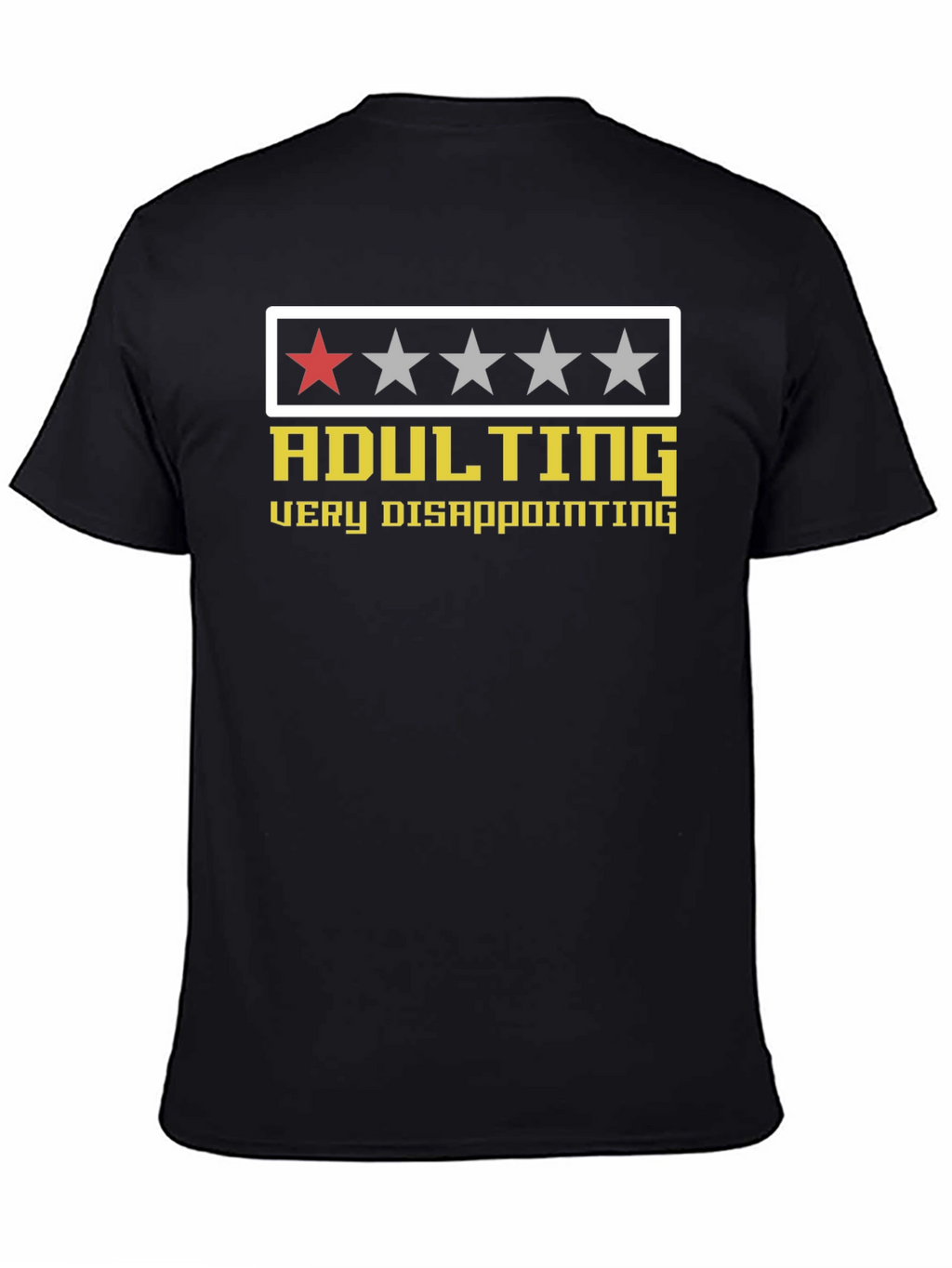 Adulting Very Disappointing Graphic Tee