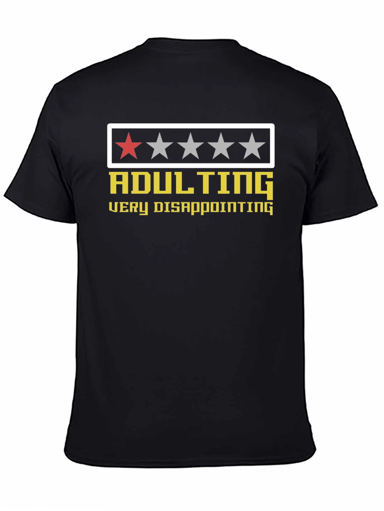 Adulting Very Disappointing Graphic Tee