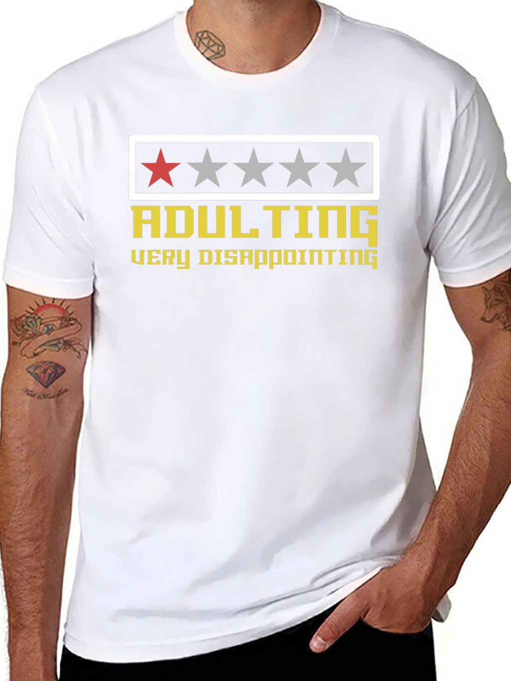 Adulting Very Disappointing Graphic Tee