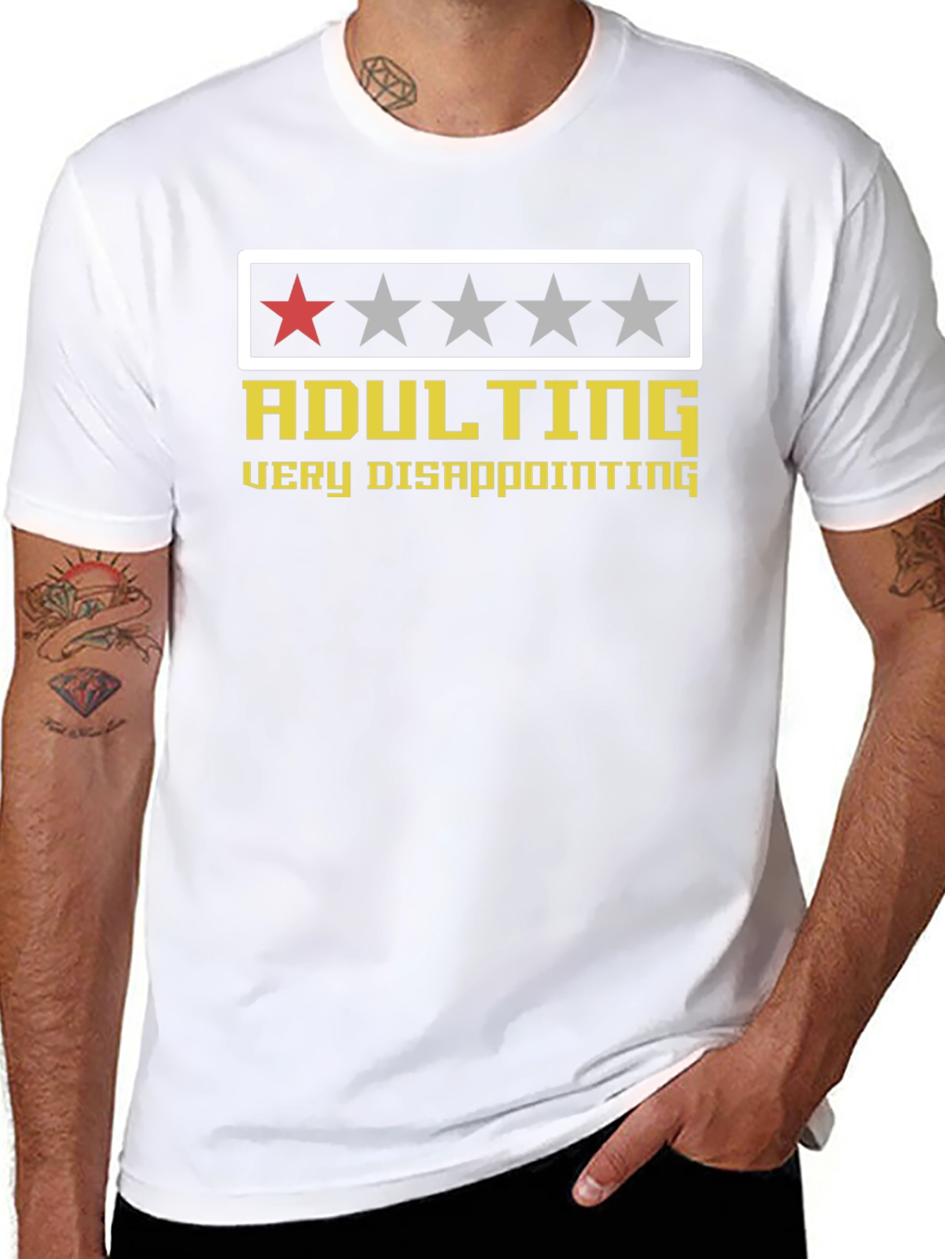 Adulting Very Disappointing Graphic Tee