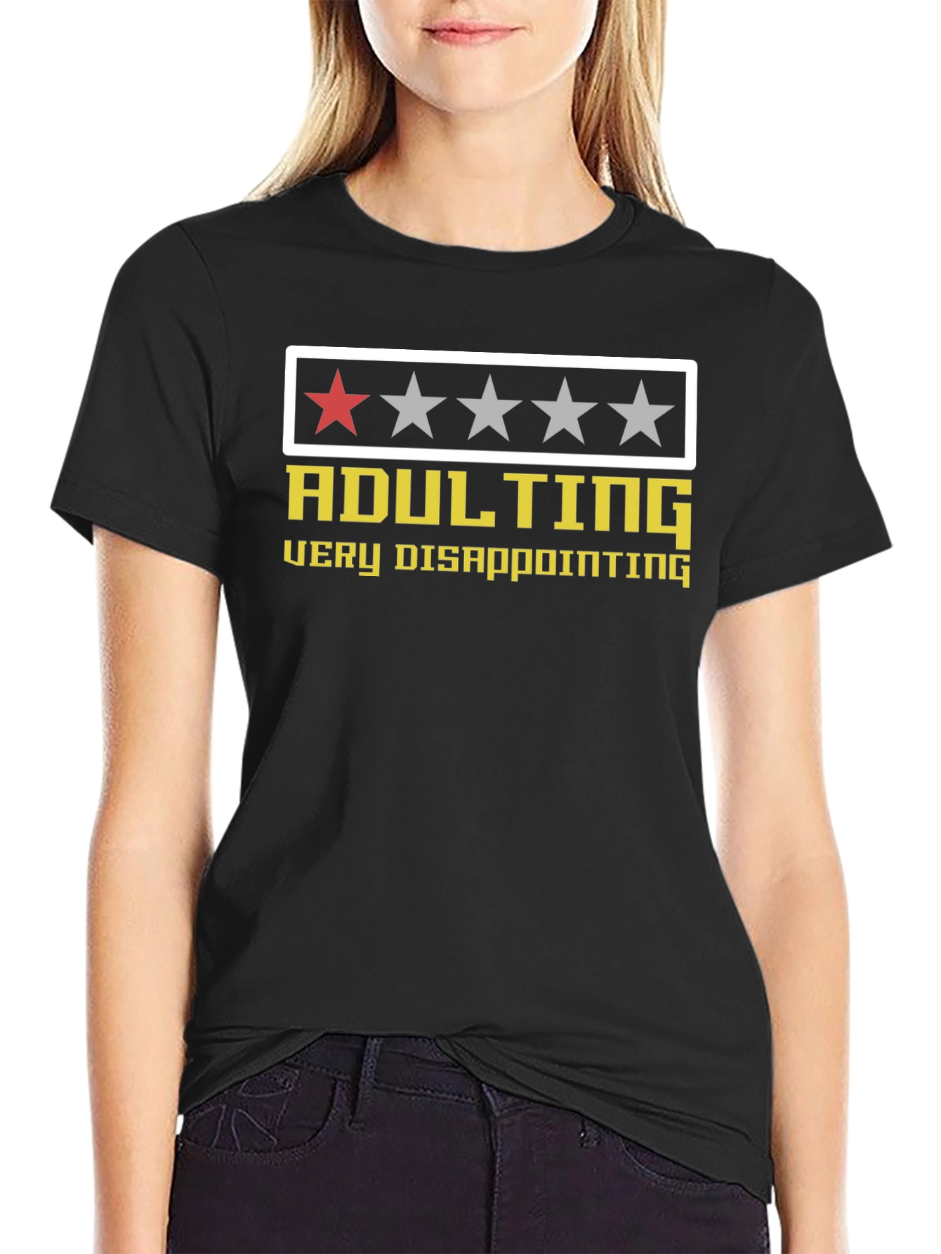 Adulting Very Disappointing Graphic Tee