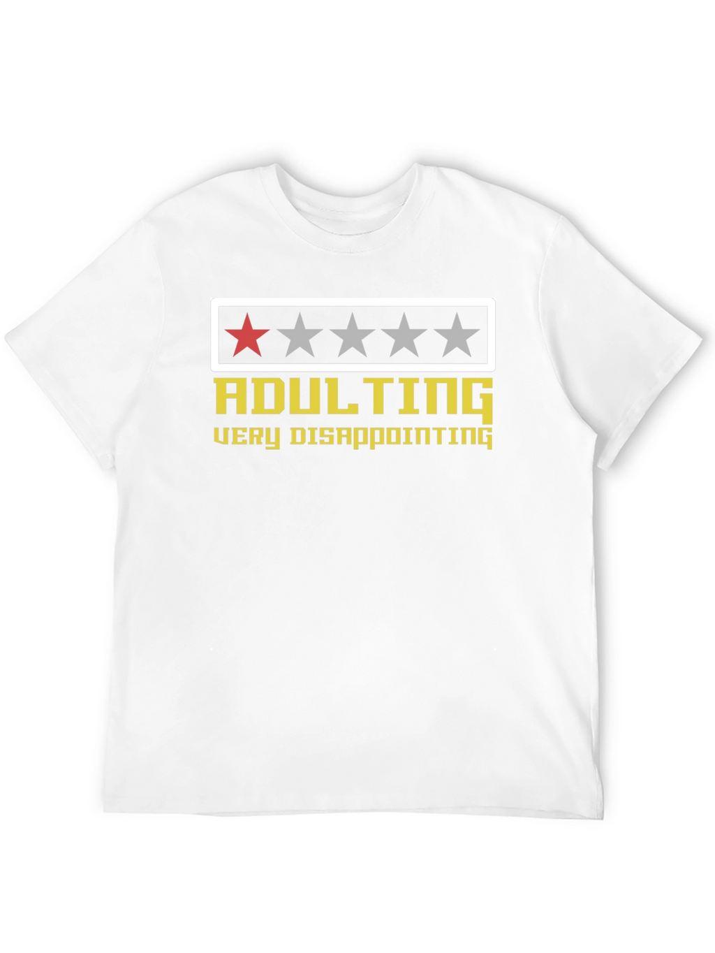 Adulting Very Disappointing Graphic Tee