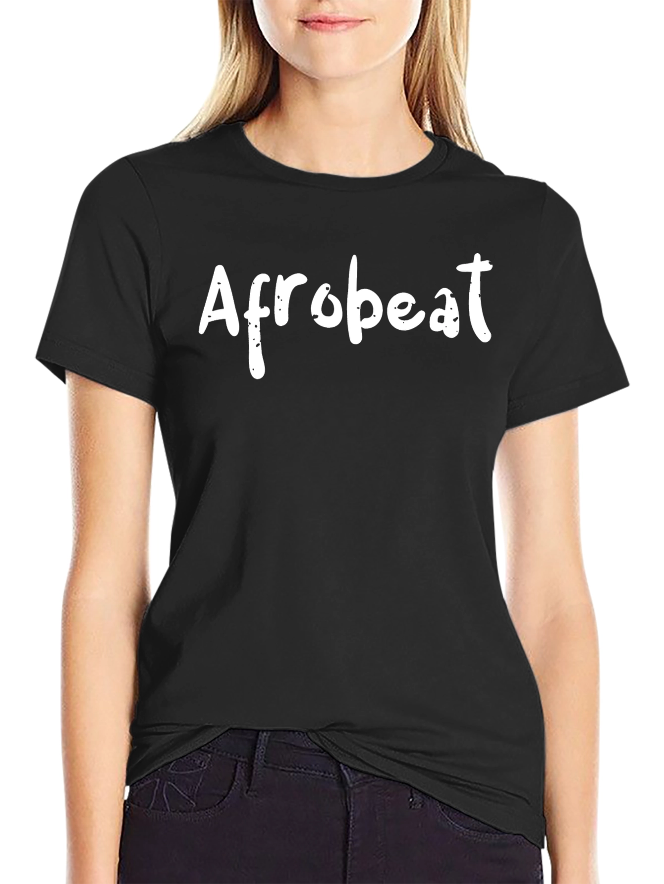 Afrobeat Graphic Tee - Stylish Black T-Shirt