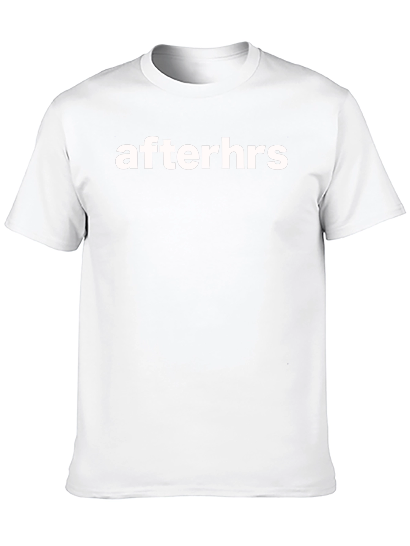 Afterhrs Graphic Tee - Stylish Black T-Shirt