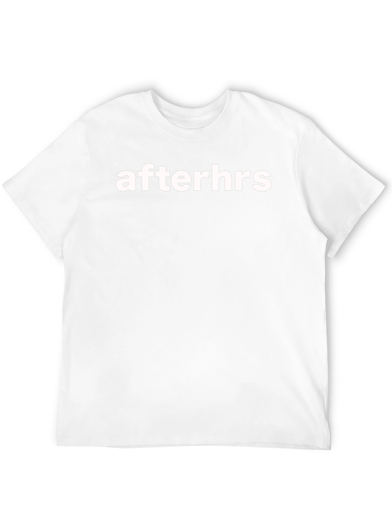 Afterhrs Graphic Tee - Stylish Black T-Shirt