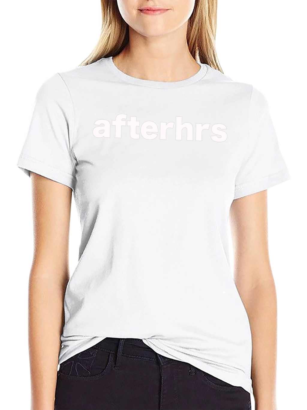 Afterhrs Graphic Tee - Stylish Black T-Shirt